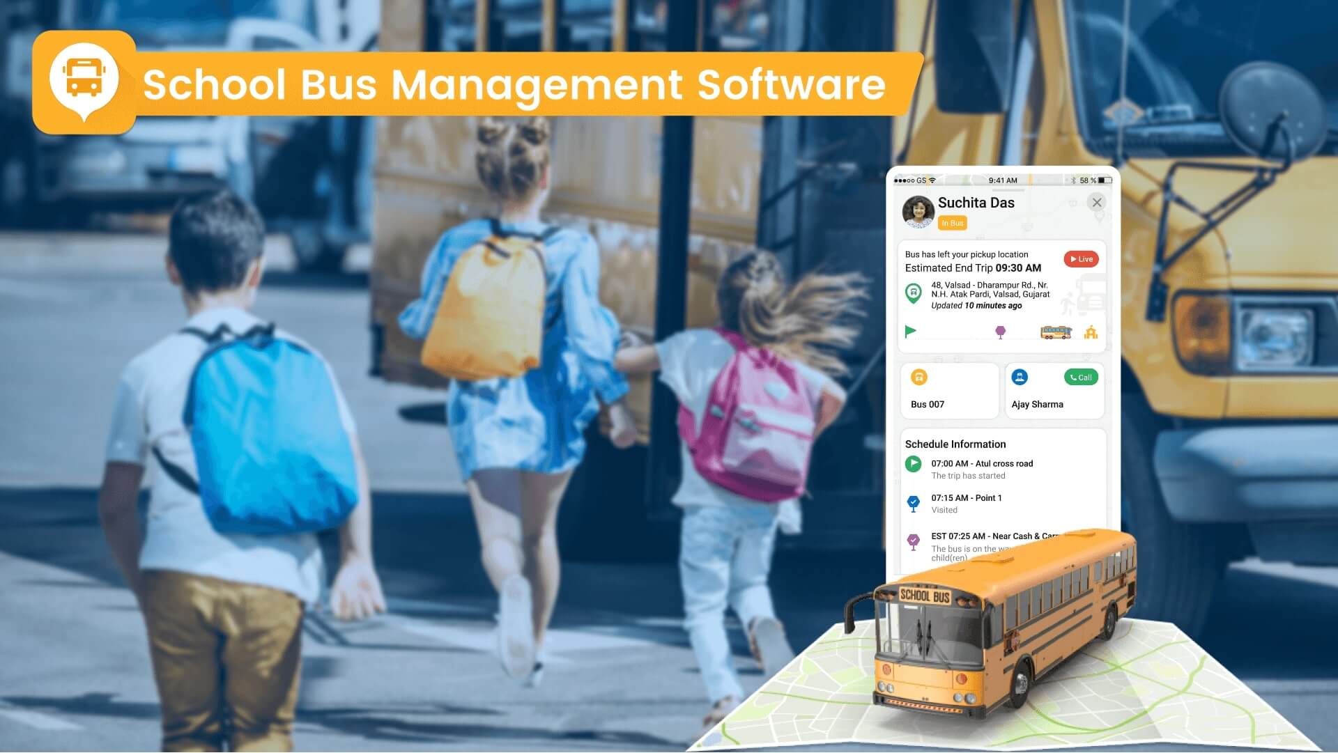Why India needs school bus tracking system?