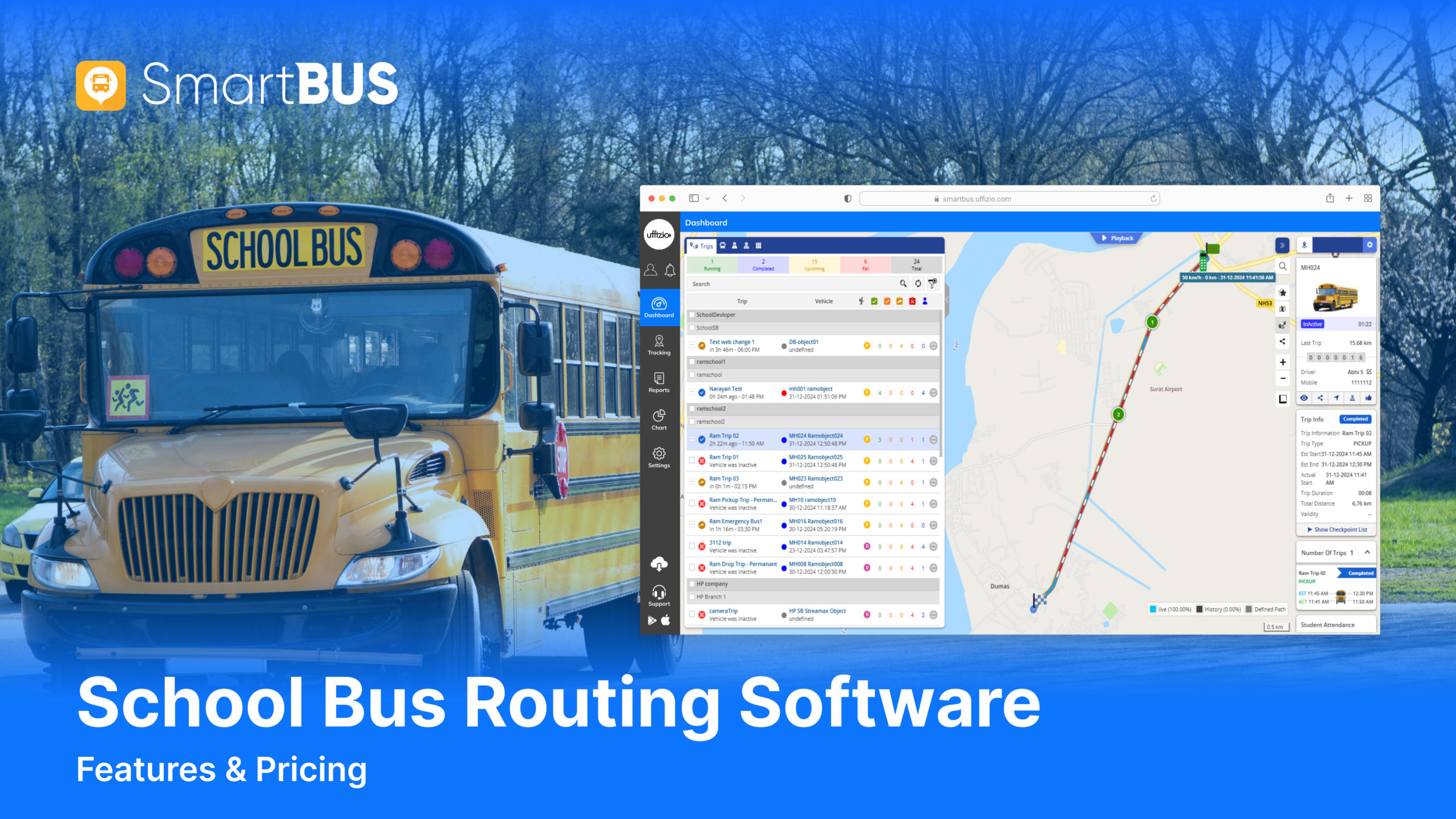 #8 Best School Bus Routing Software in 2026: Features & Pricing