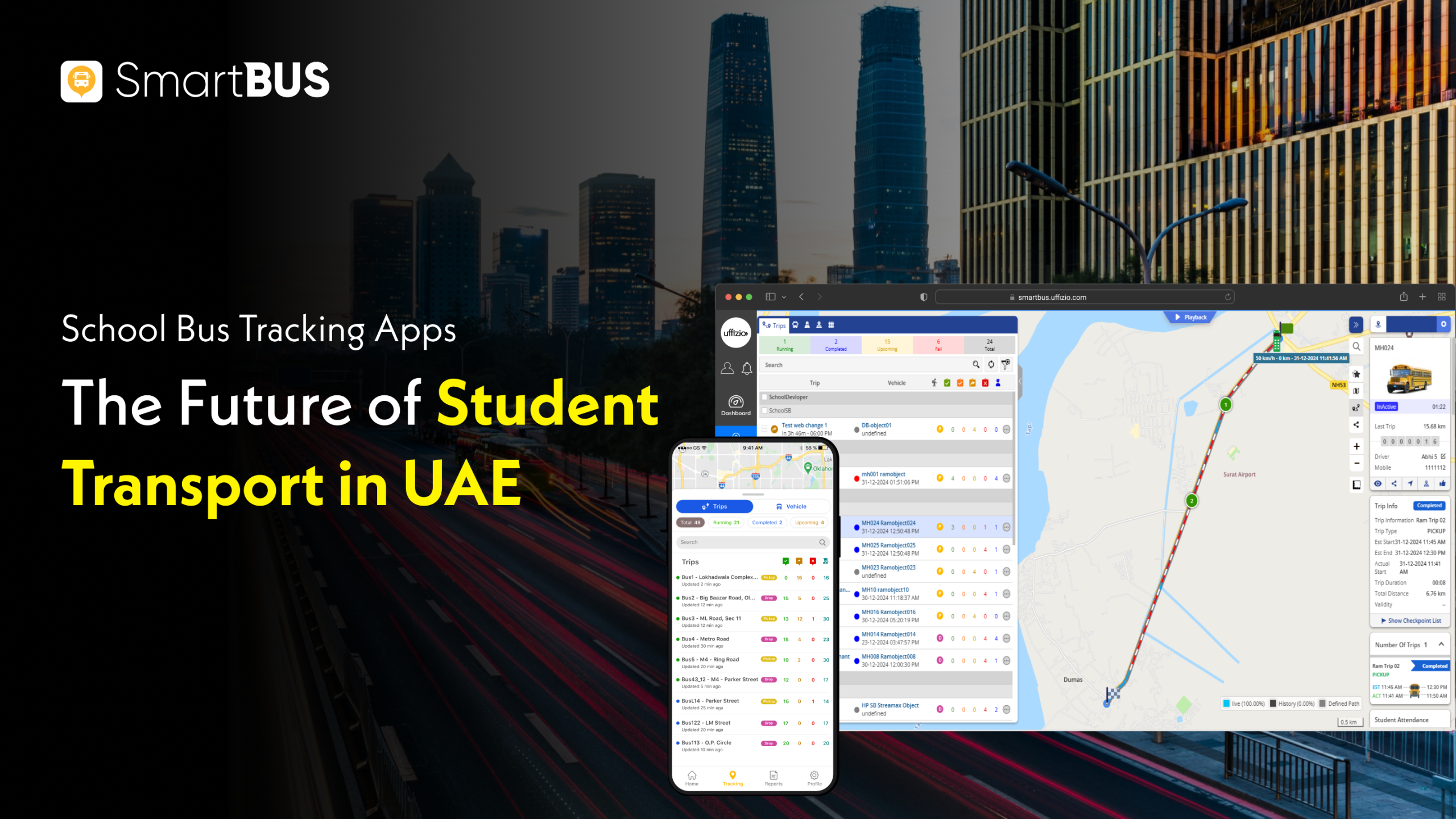School Bus Tracking Apps Are Shaping the Future of Student Transport in UAE