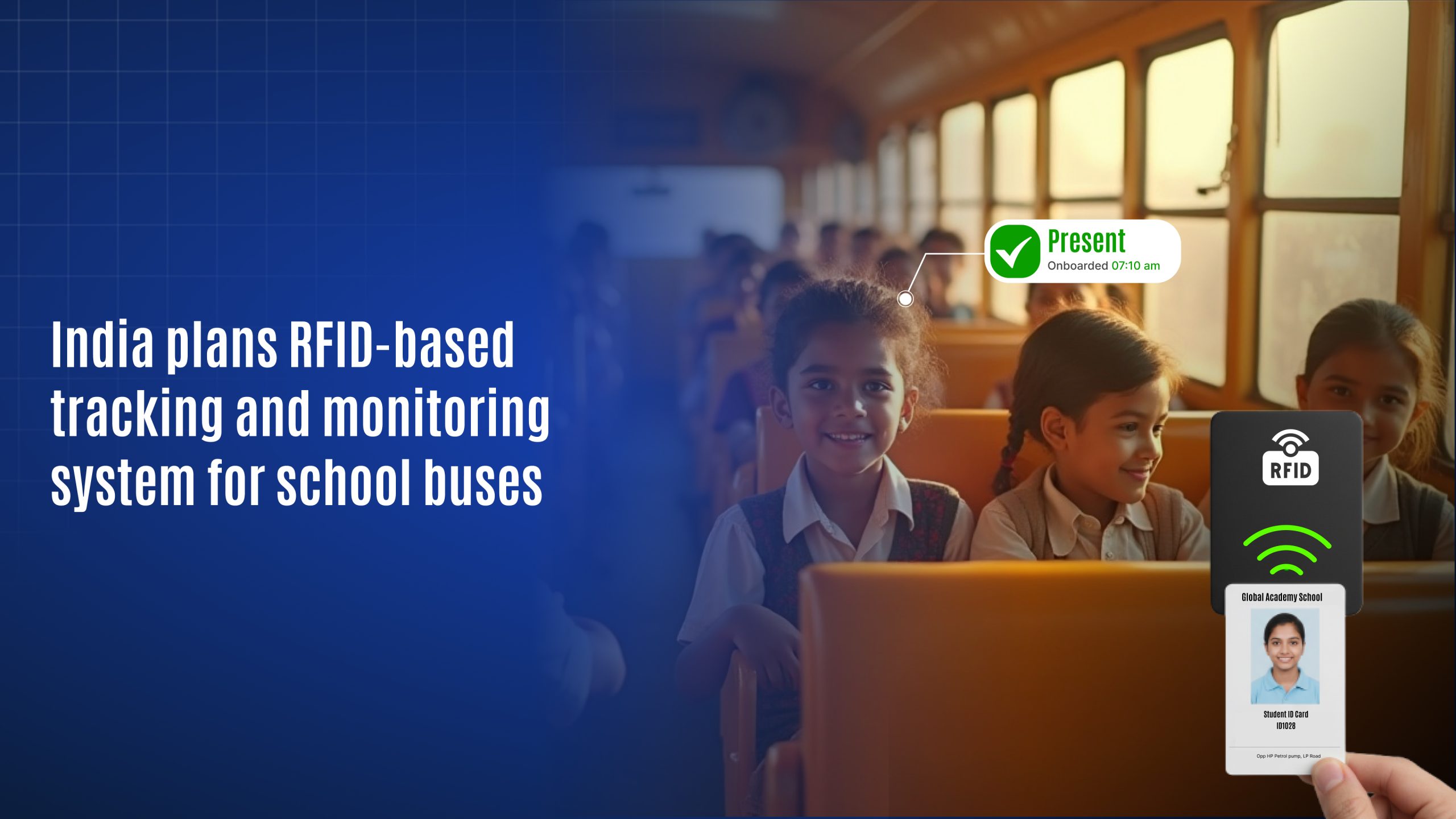 SmartBus Aligns With India’s Plan for a National School Bus Tracking System