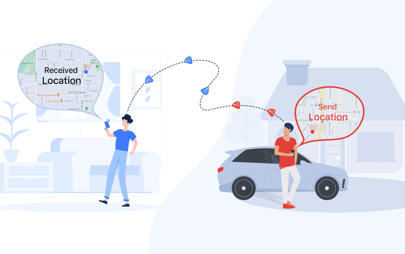 Can I share my fleet’s location with a Secure Link?