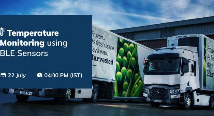 Temperature Monitoring using BLE Sensors