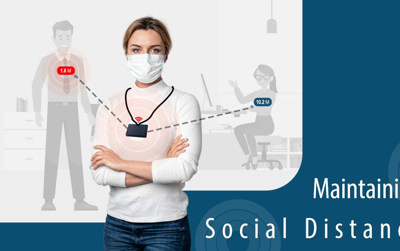 Personal tracker and proximity solution for safer work environment during COVID-19