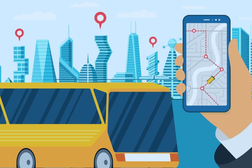 Why do bus managers rely on school bus route monitoring software for planning?