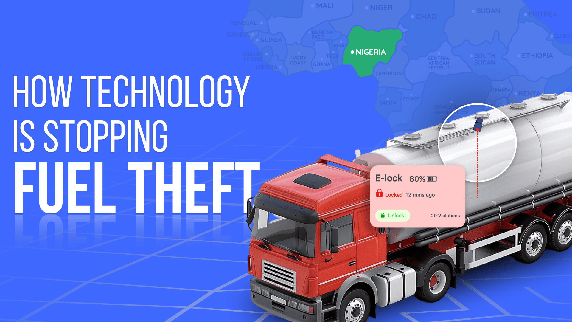 fuel theft prevention with elock