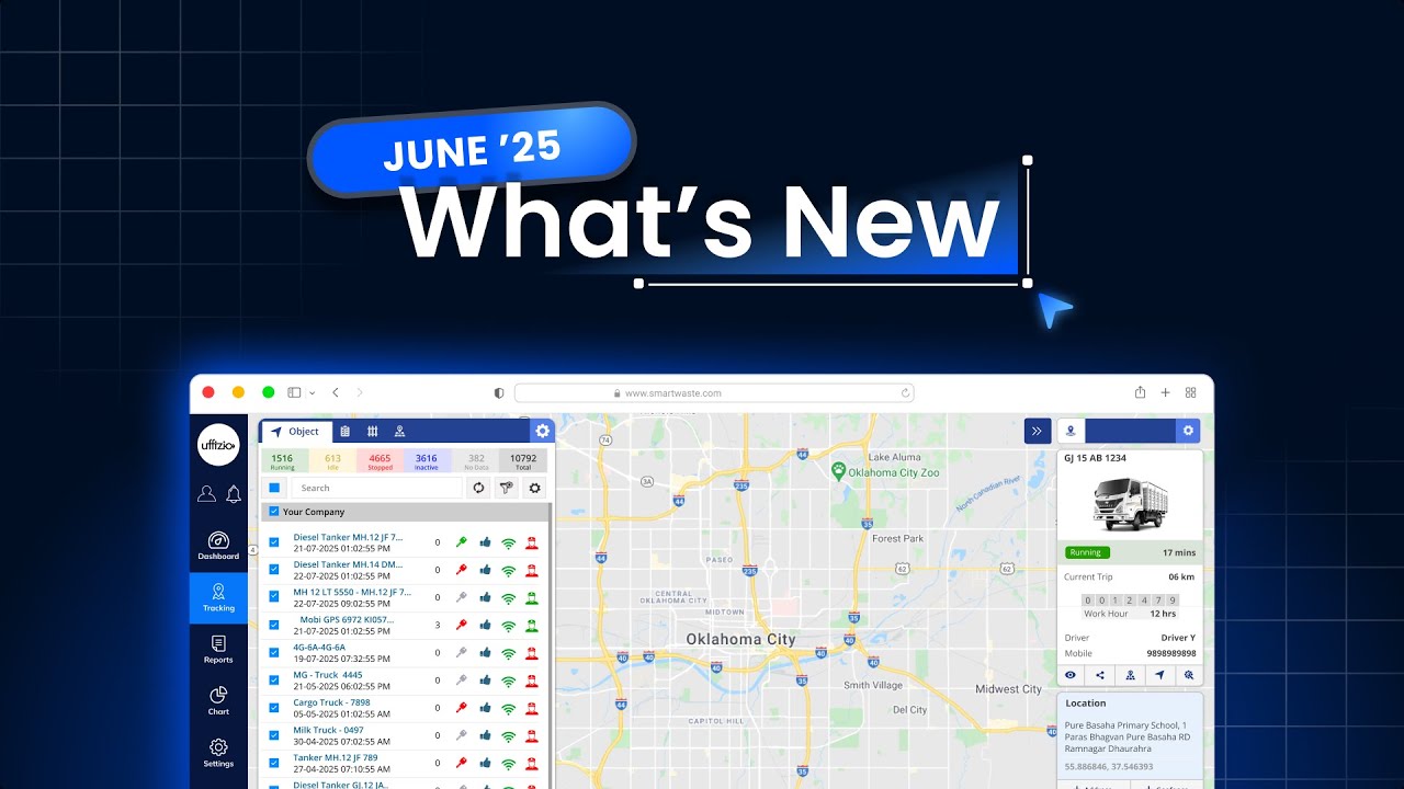 Uffizio Product Update Webinar | See What’s New in Our Telematics Software (June 2025)