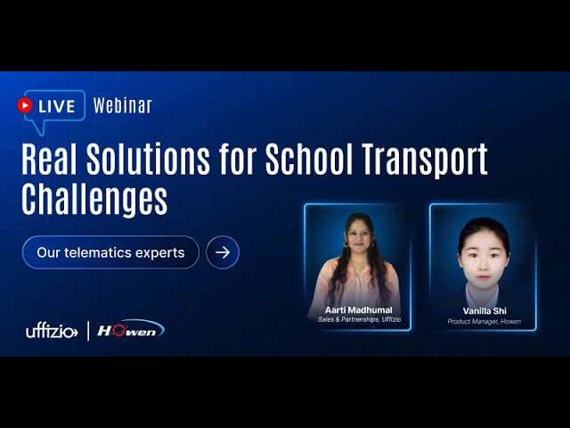 Uffizio x Howen Webinar: Real Solutions for School Transport Challenges